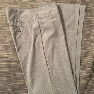 Tall light grey suit pants